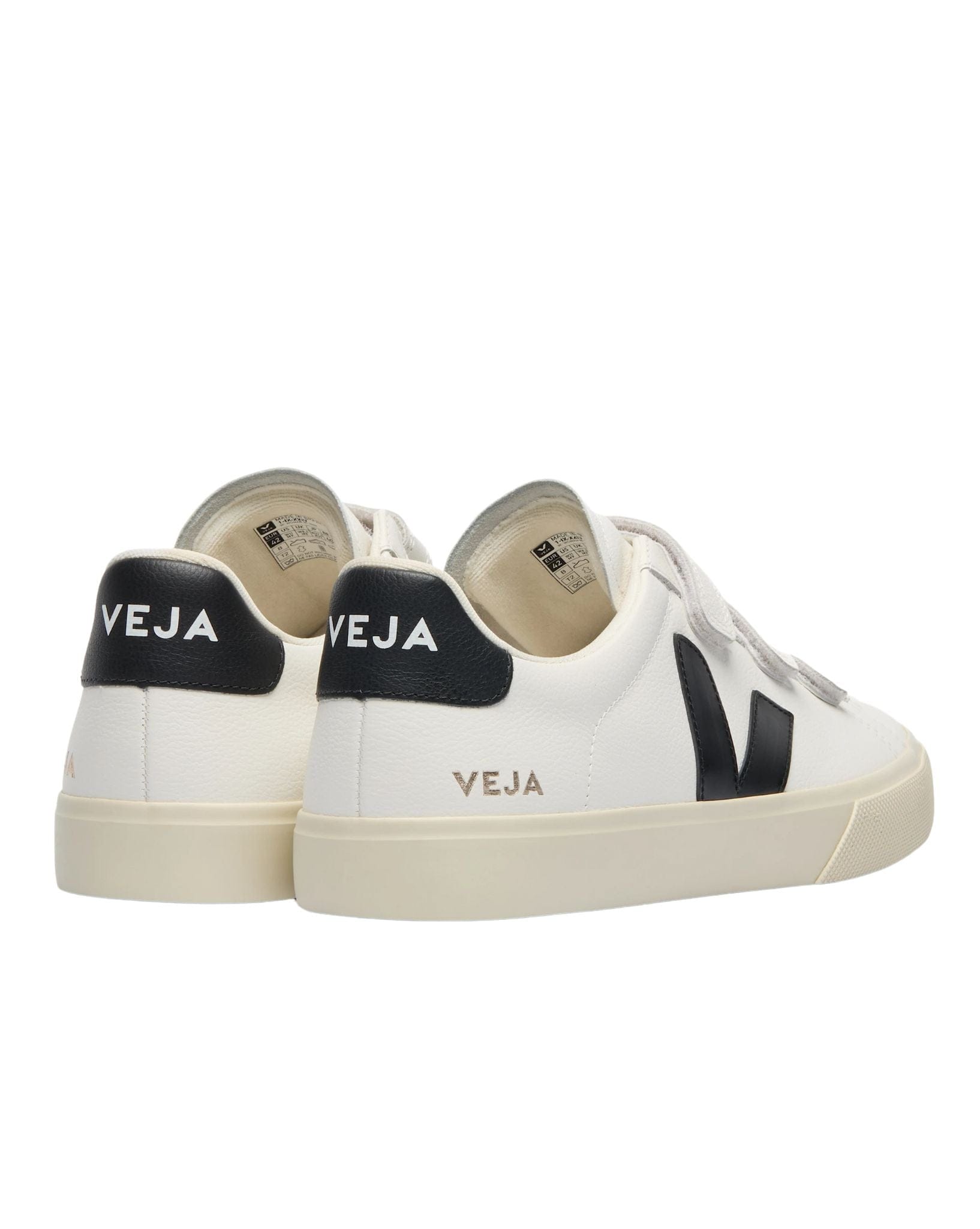 Veja Recife Chromefree Leather- Extra White I Black