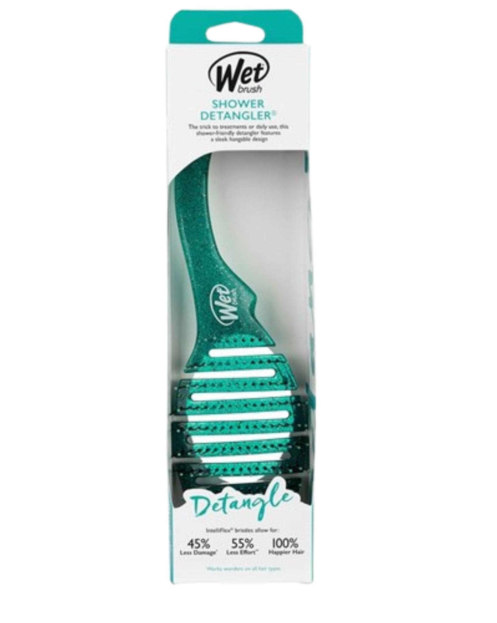 Wet Brush Wet Brush Shower Flex - Green Glitter