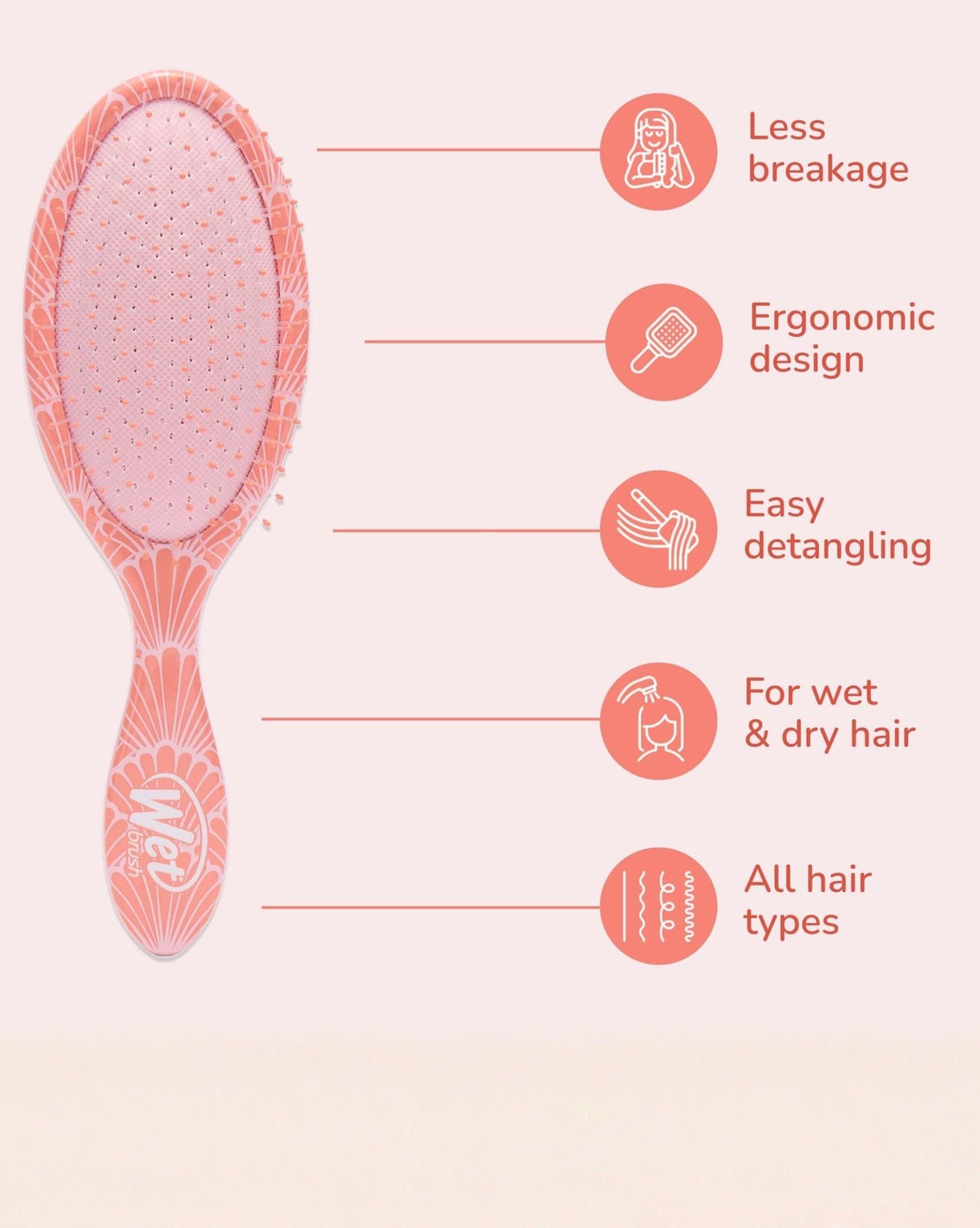 Wet Brush WetBrush Coastal Charm - Sunshine & Seashells