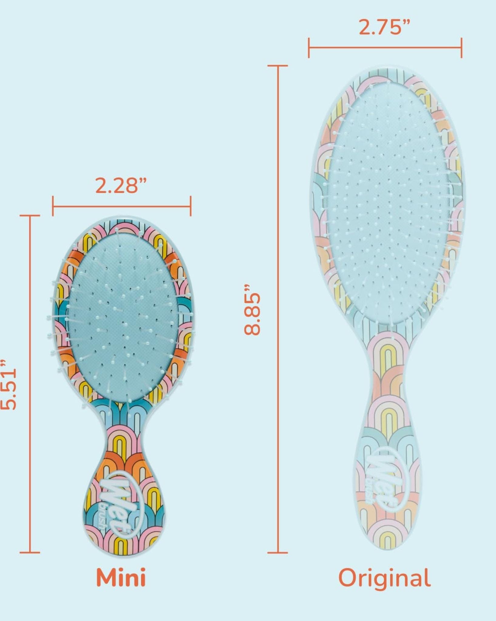 Wet Brush WetBrush Mini Endless Summer Sun Days - Rainbow