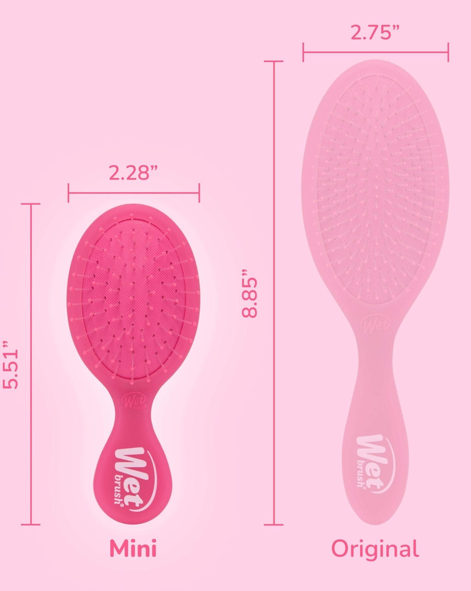 Wet Brush WetBrush Mini Frost - Pink