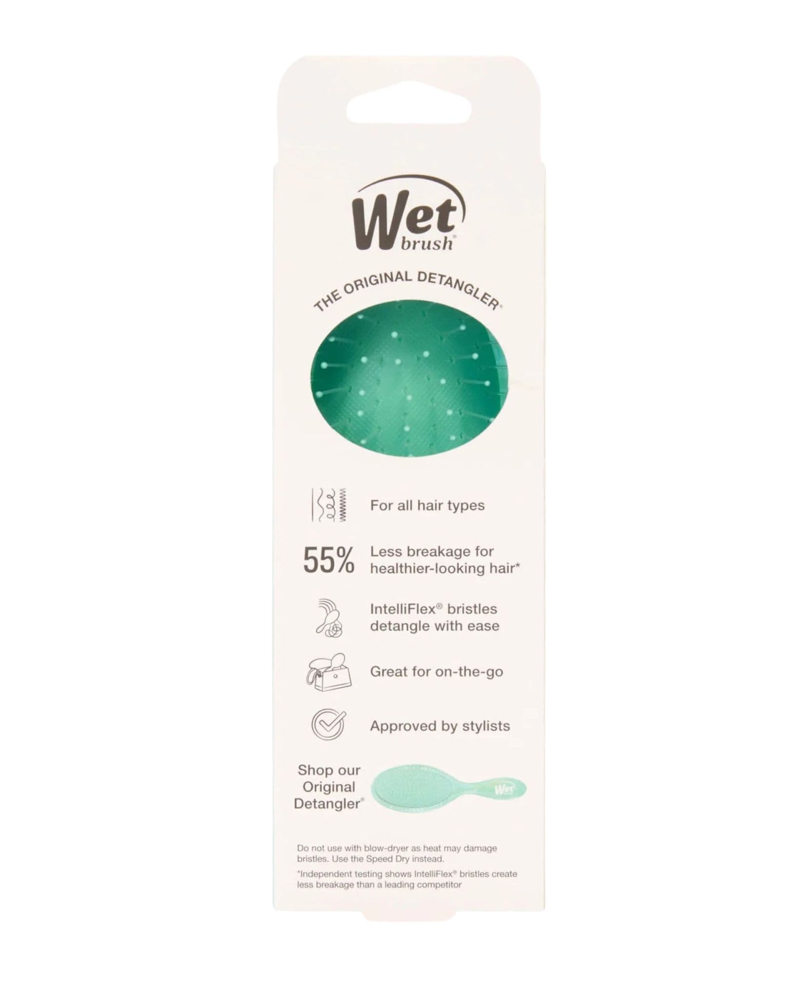 Wet Brush WetBrush Mini Prismatic Glow - Green