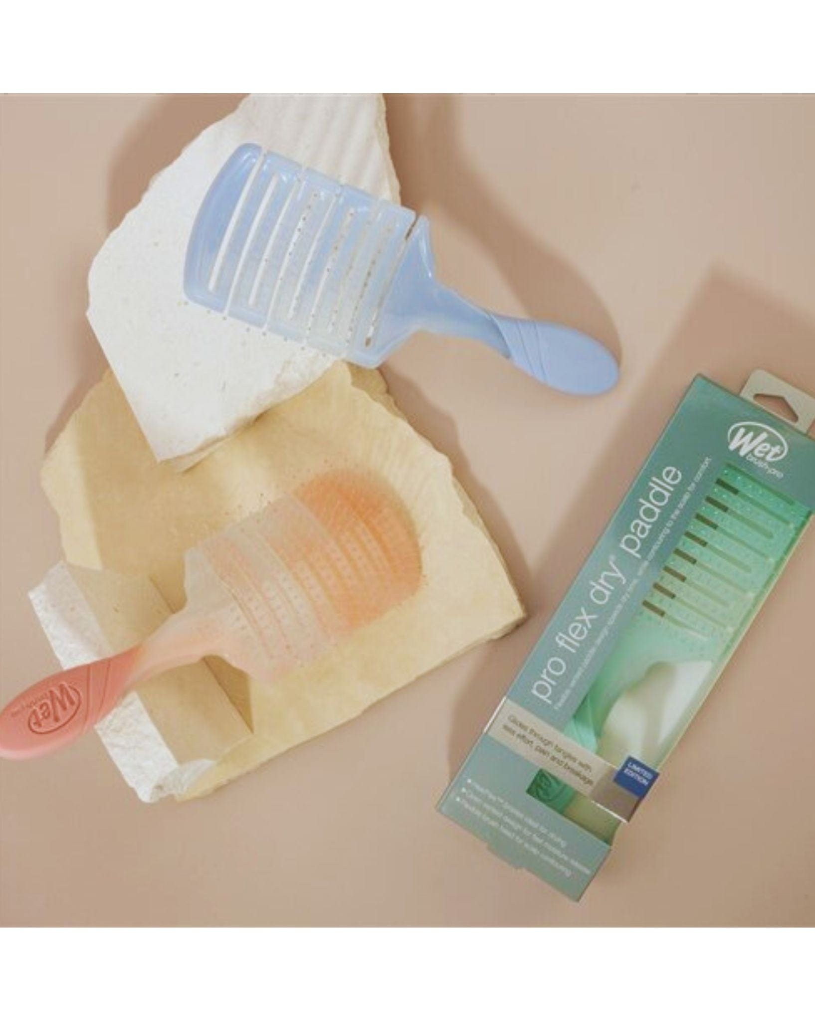 Wet Brush WetBrush Pro Hydro Tie Dye Flex Dry Paddle Blue