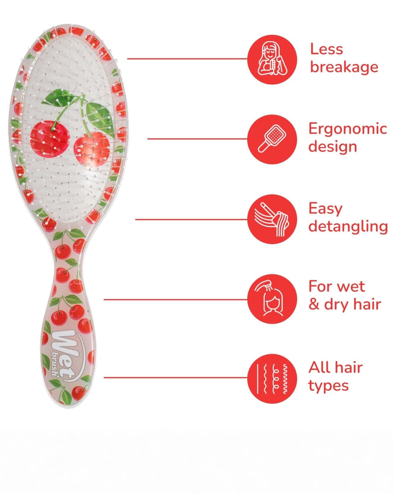 Wet Brush WetBrush Tutti Fruitti - Cherry