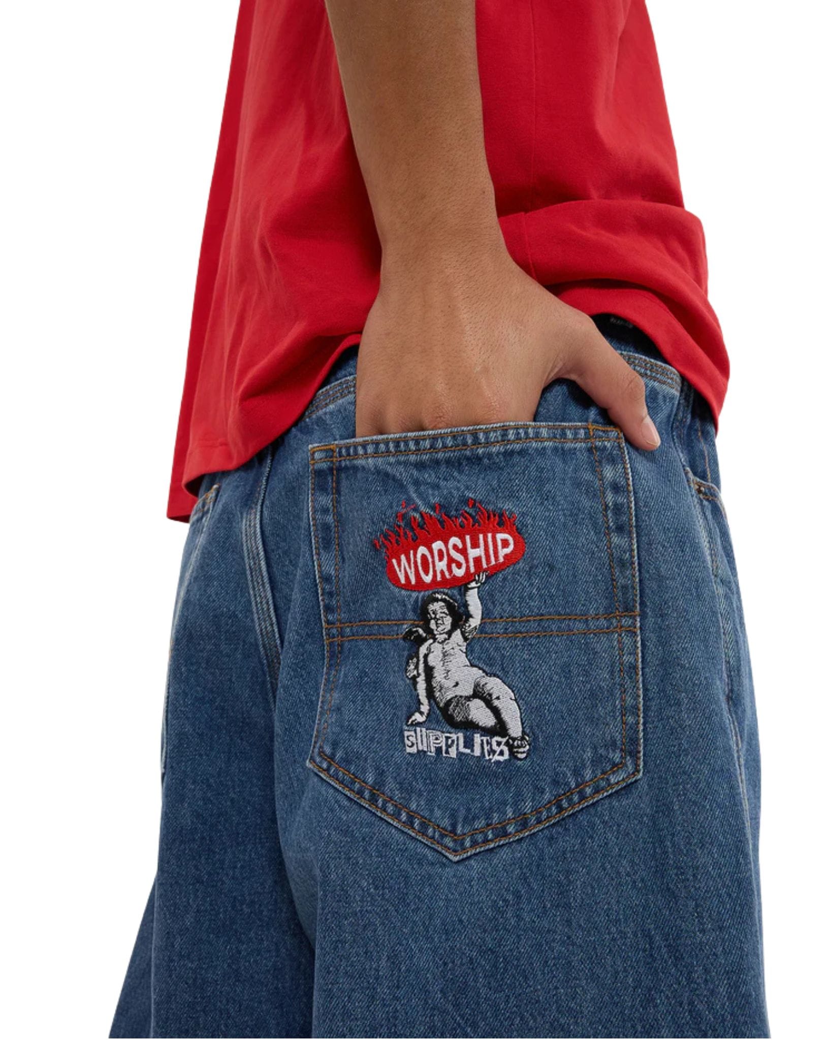 Worship Big Dawg Short Sky High Blue