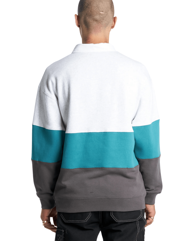 Worship Get Off Paneled Rugby Fleece