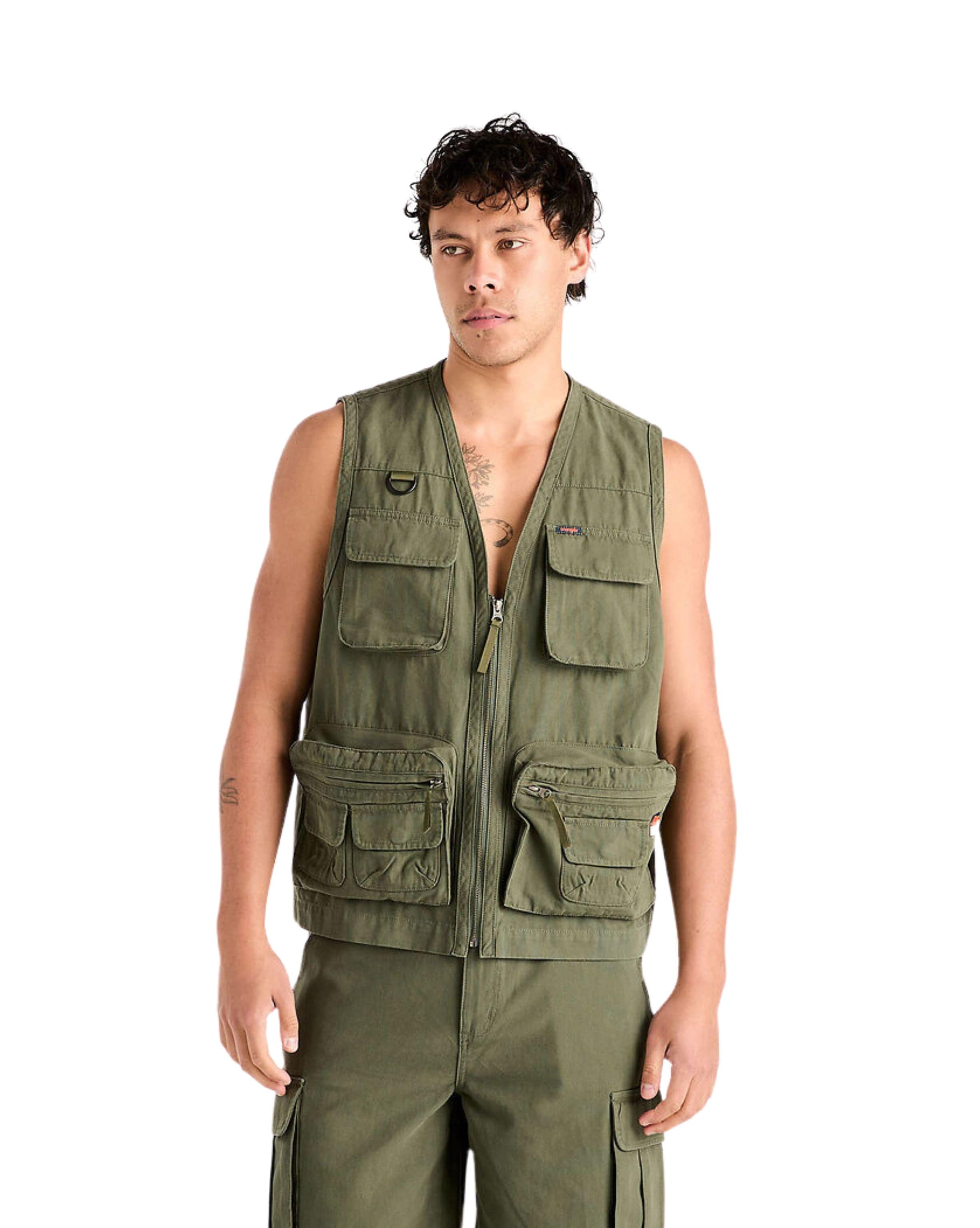 Wrangler Better Beer Come Prepared Vest