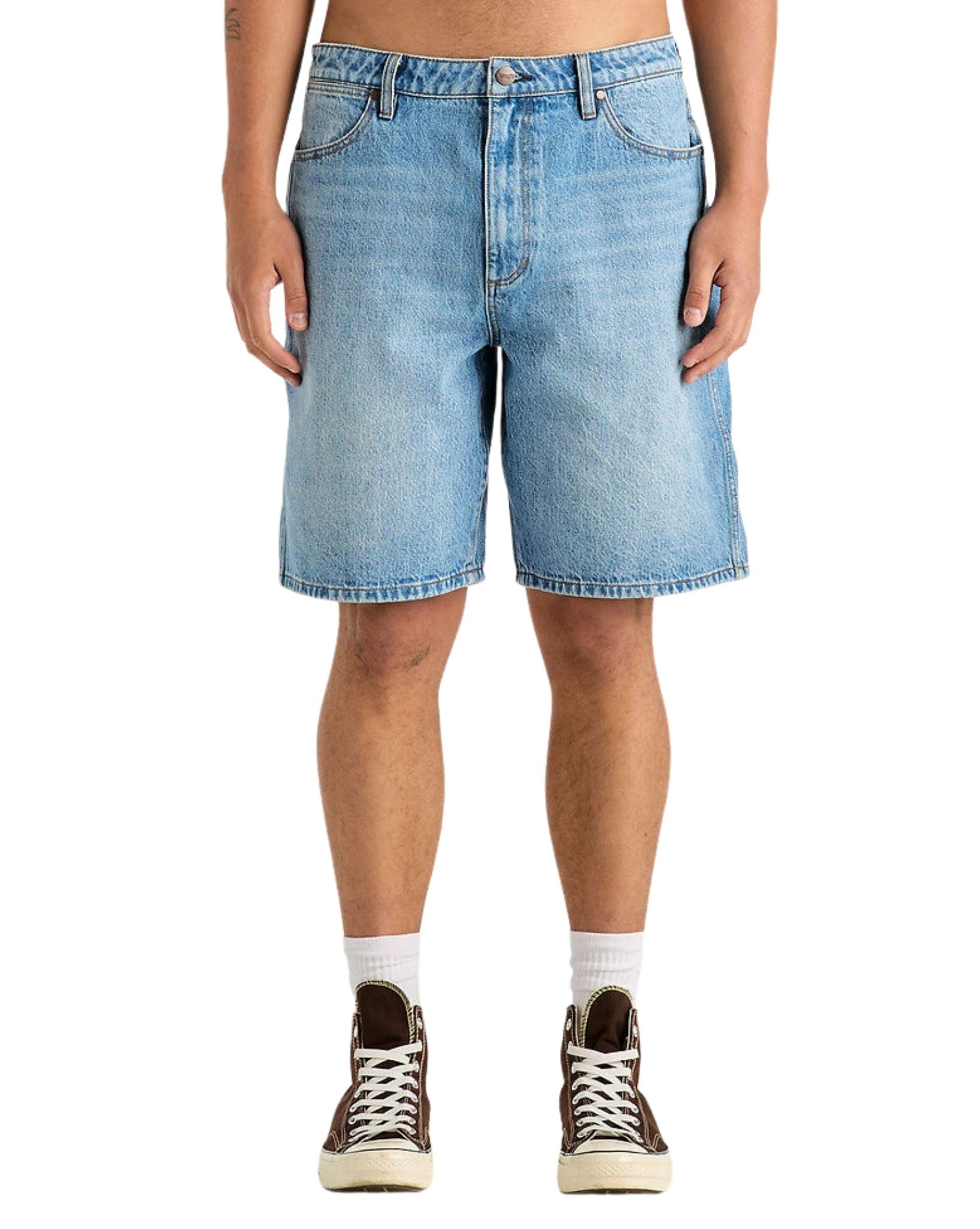 Wrangler Mens Steezy Short - Acoustic Blue