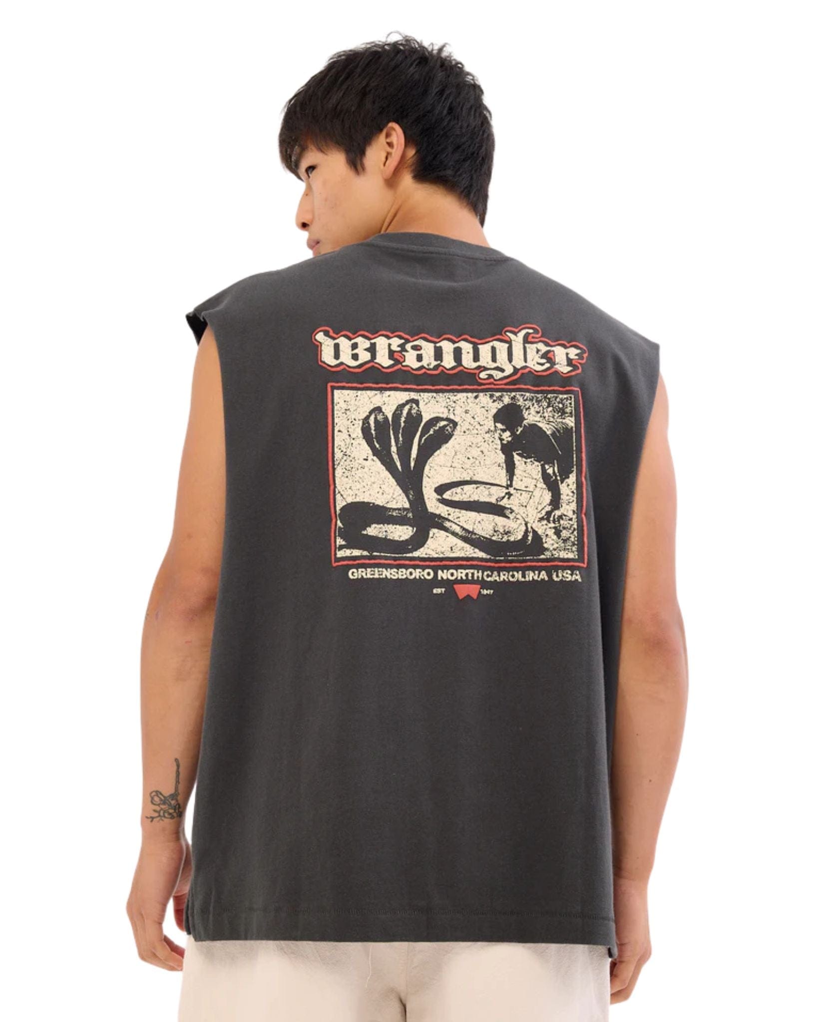 Wrangler Naga Boxcar Muscle Tee