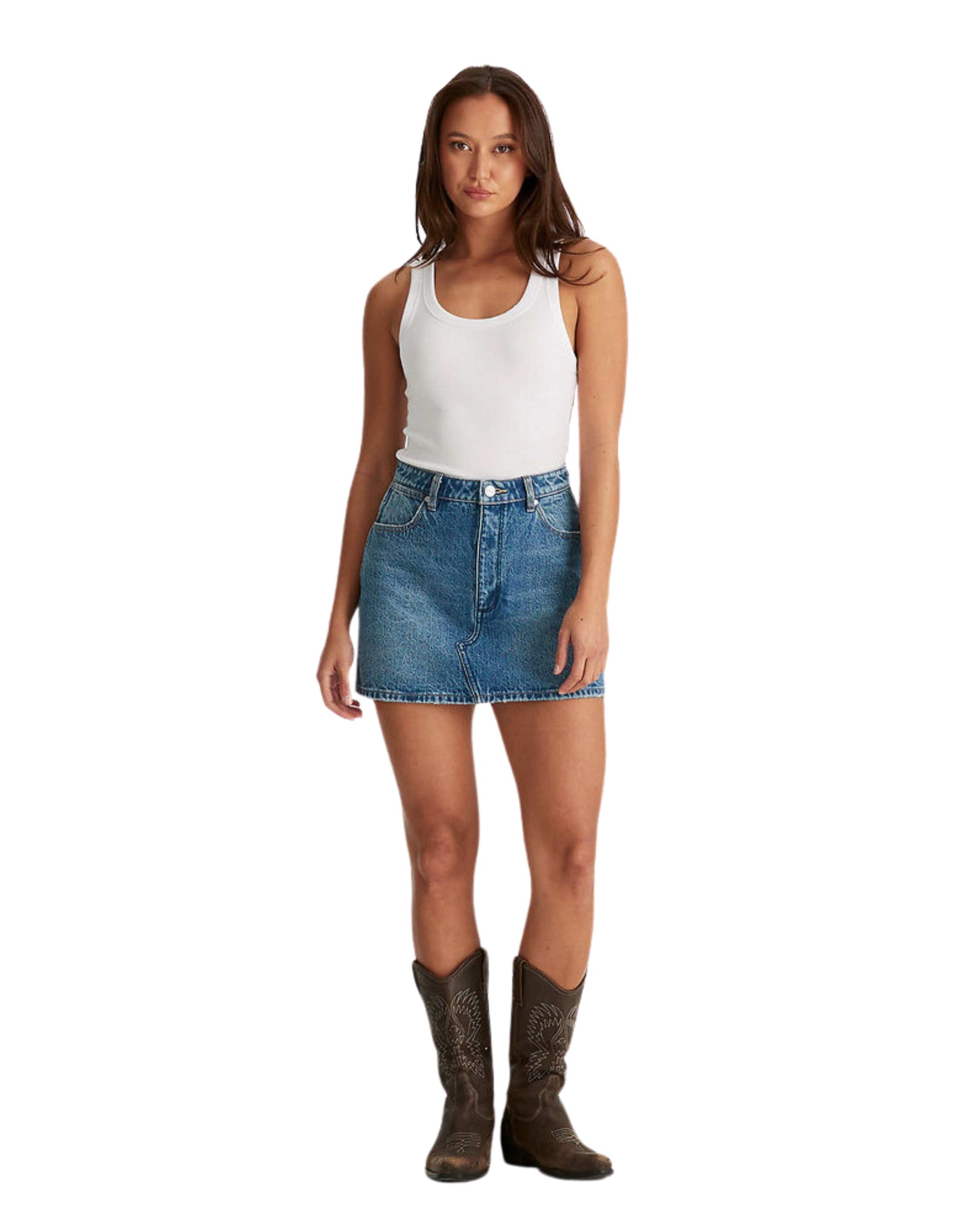 Wrangler Repair Mini Skirt