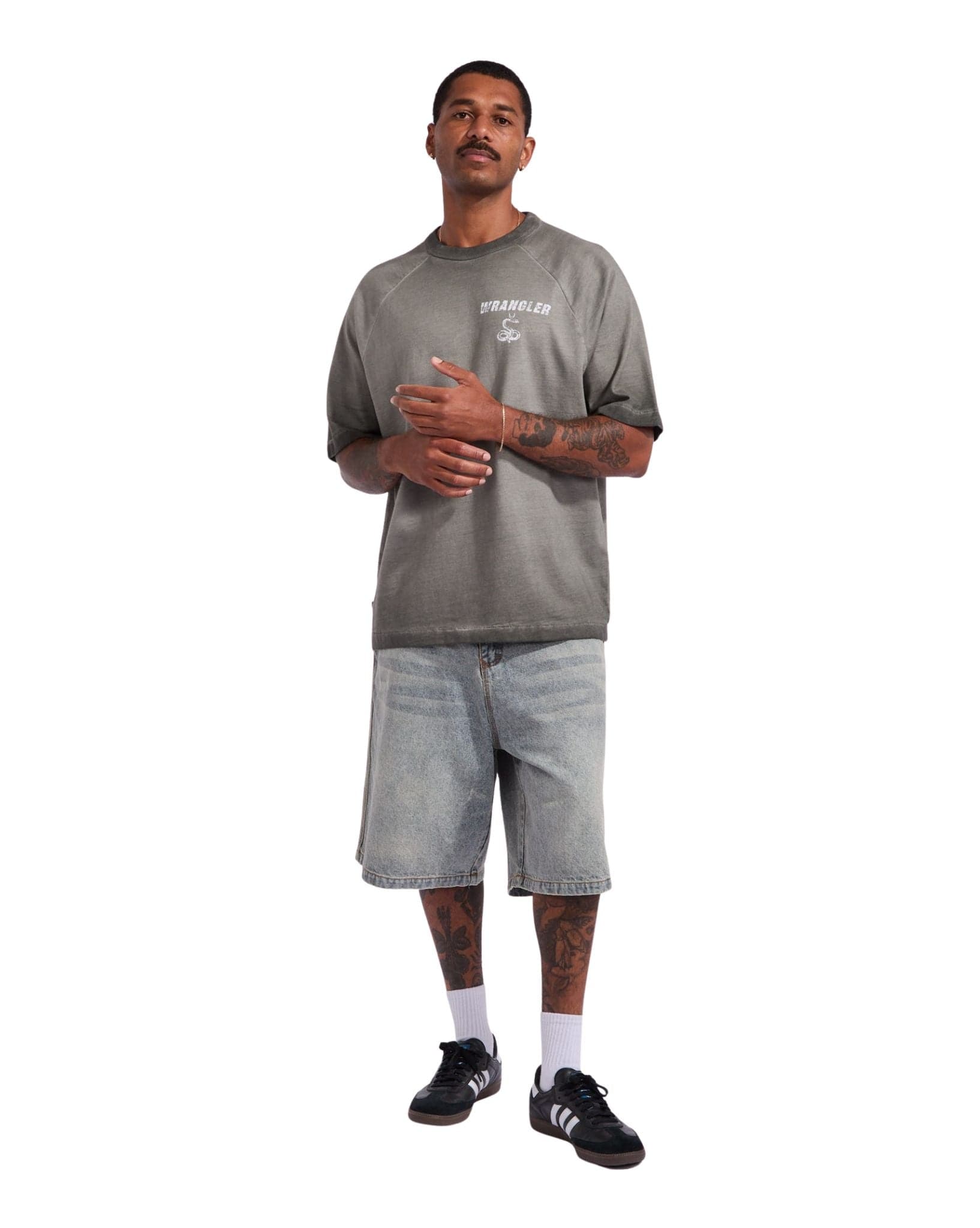 Wrangler Tour Box Raglan Tee