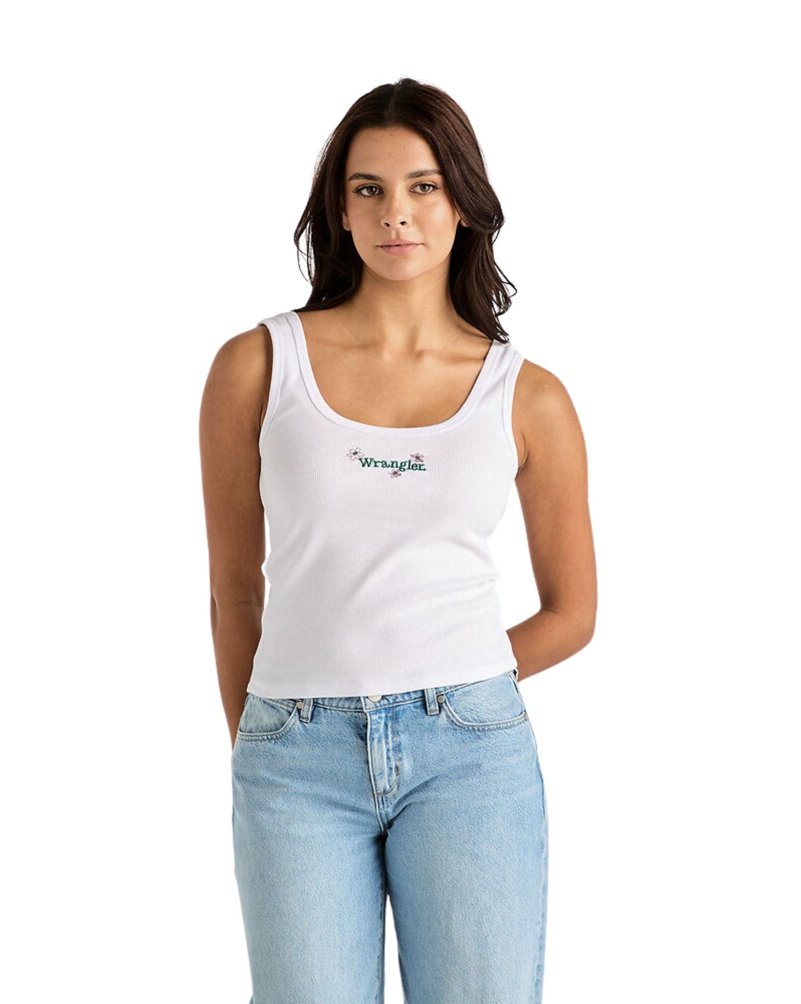 Wrangler Womens Daisies My Mates Tank