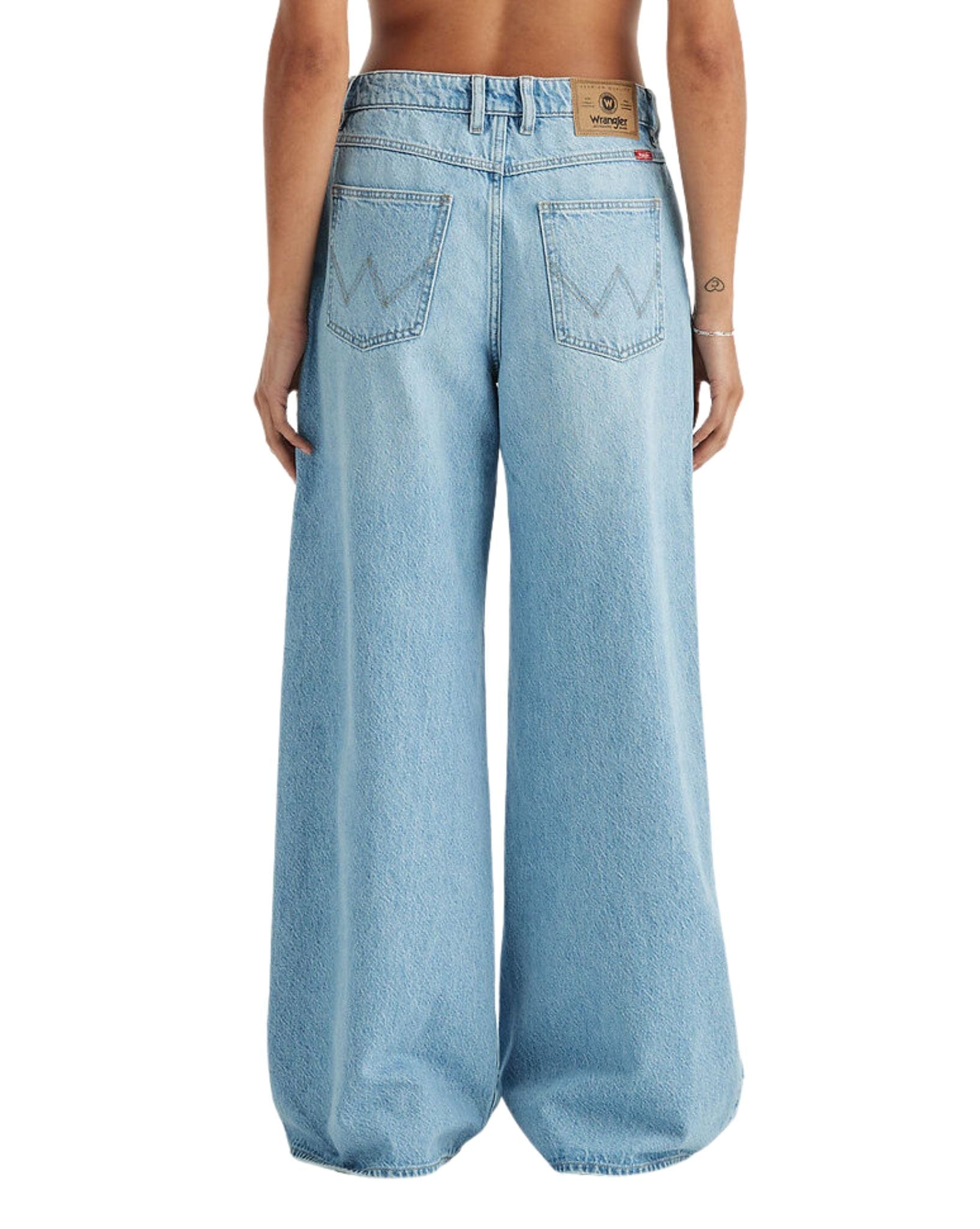 Wrangler Womens Mid Stevie - Set Time Blue