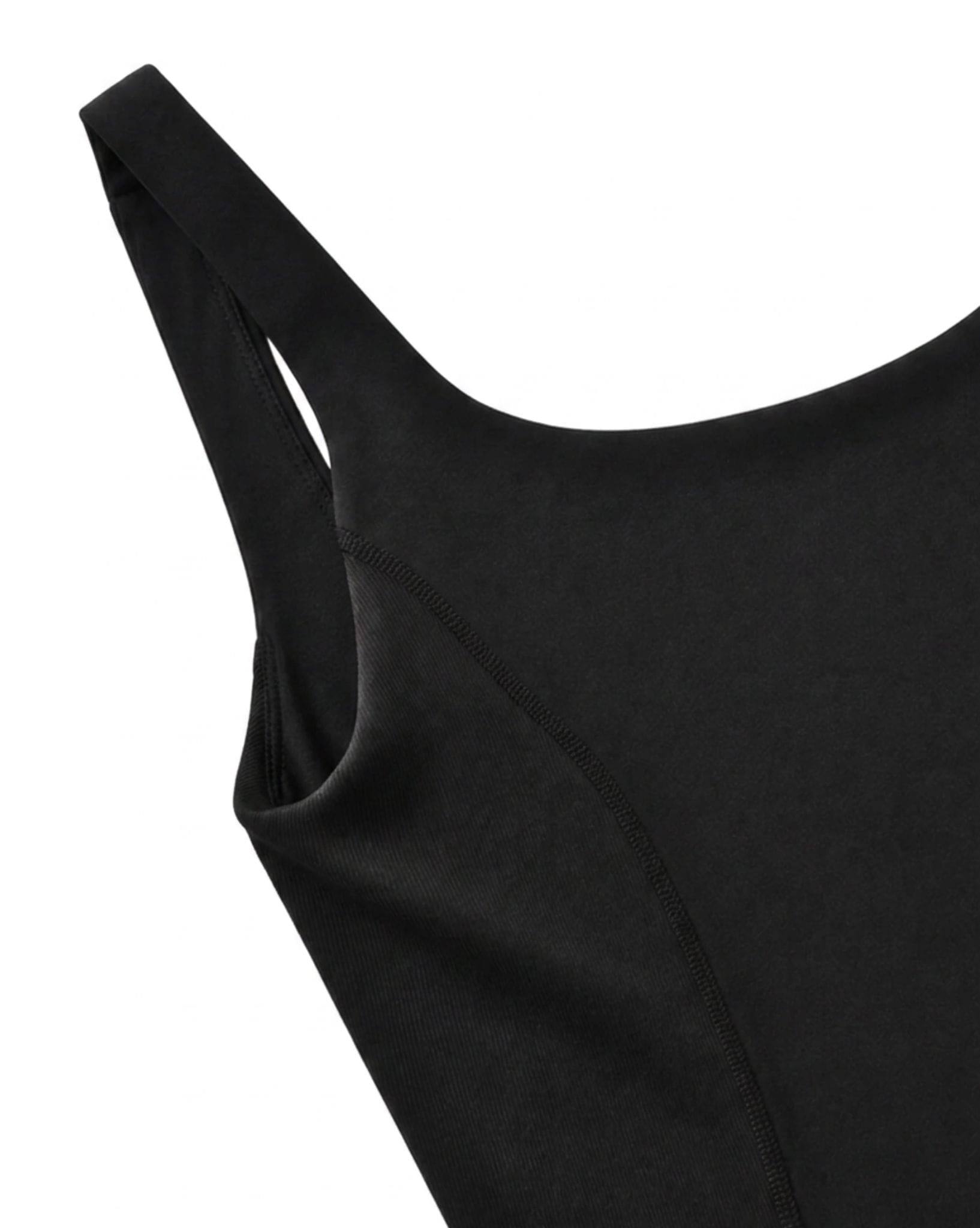 Zulu & Zephyr Black Tonal 2 Inch Bodysuit