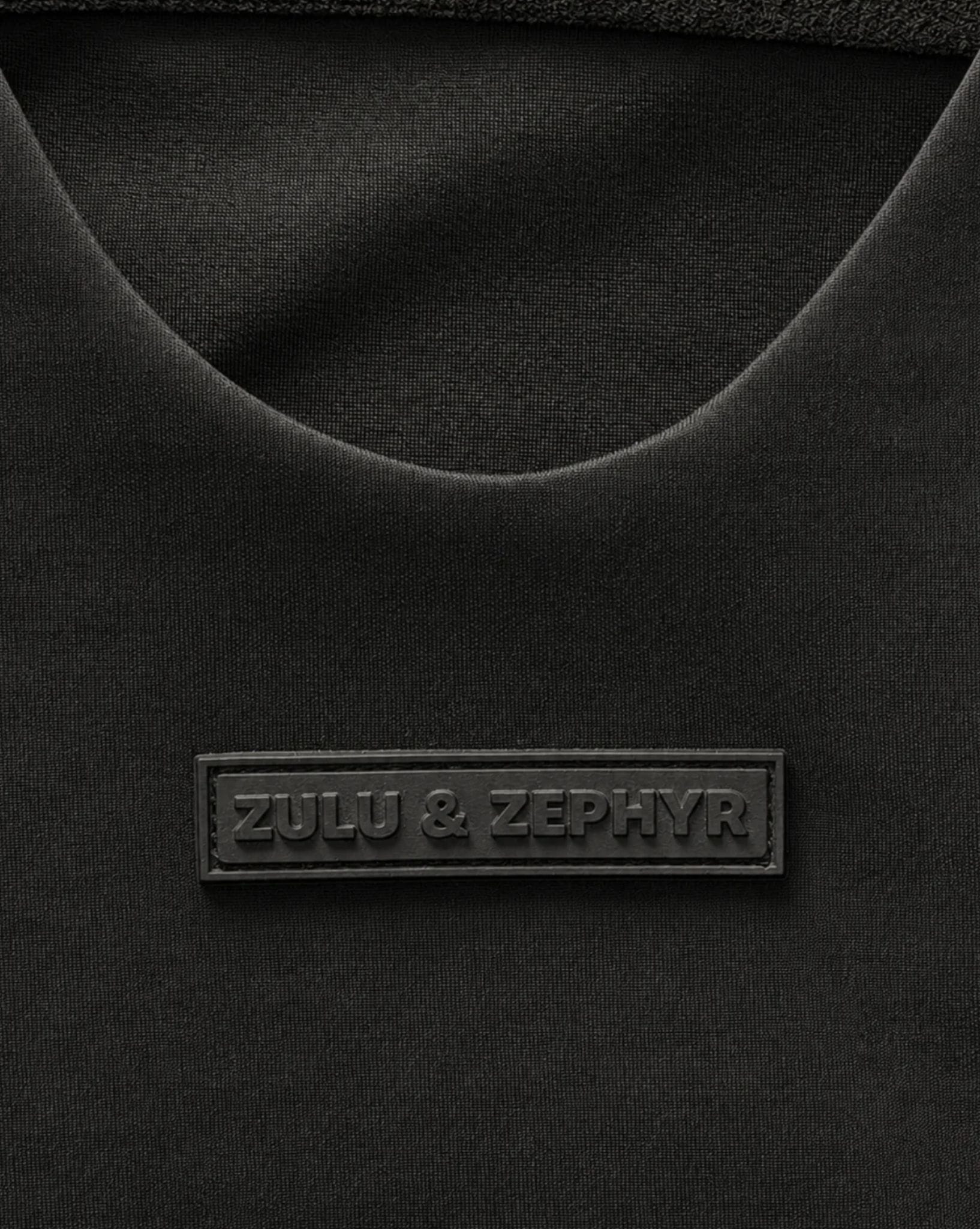 Zulu & Zephyr Black Tonal 2 Inch Bodysuit