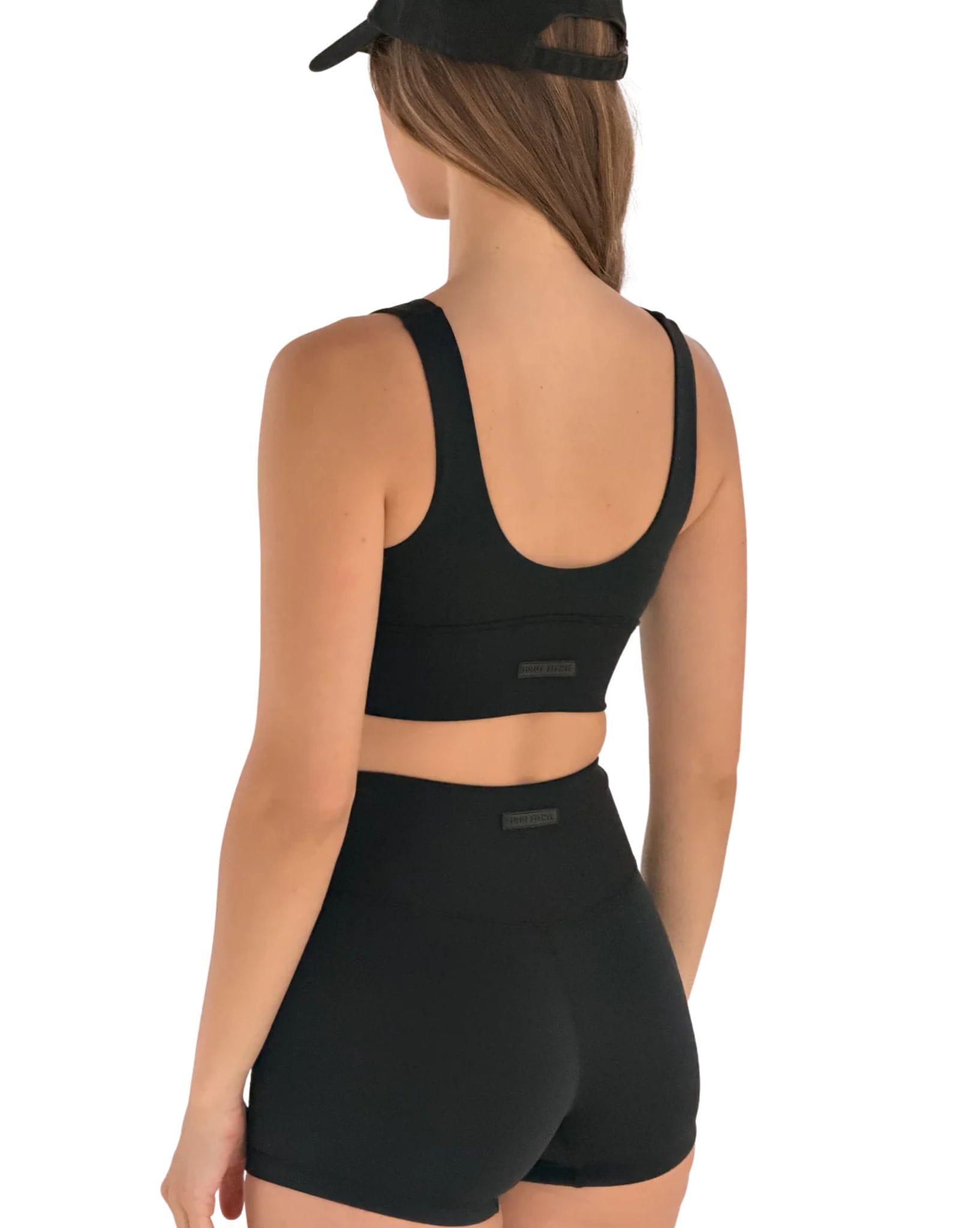 Zulu & Zephyr Black Tonal 4 Inch Bike Short
