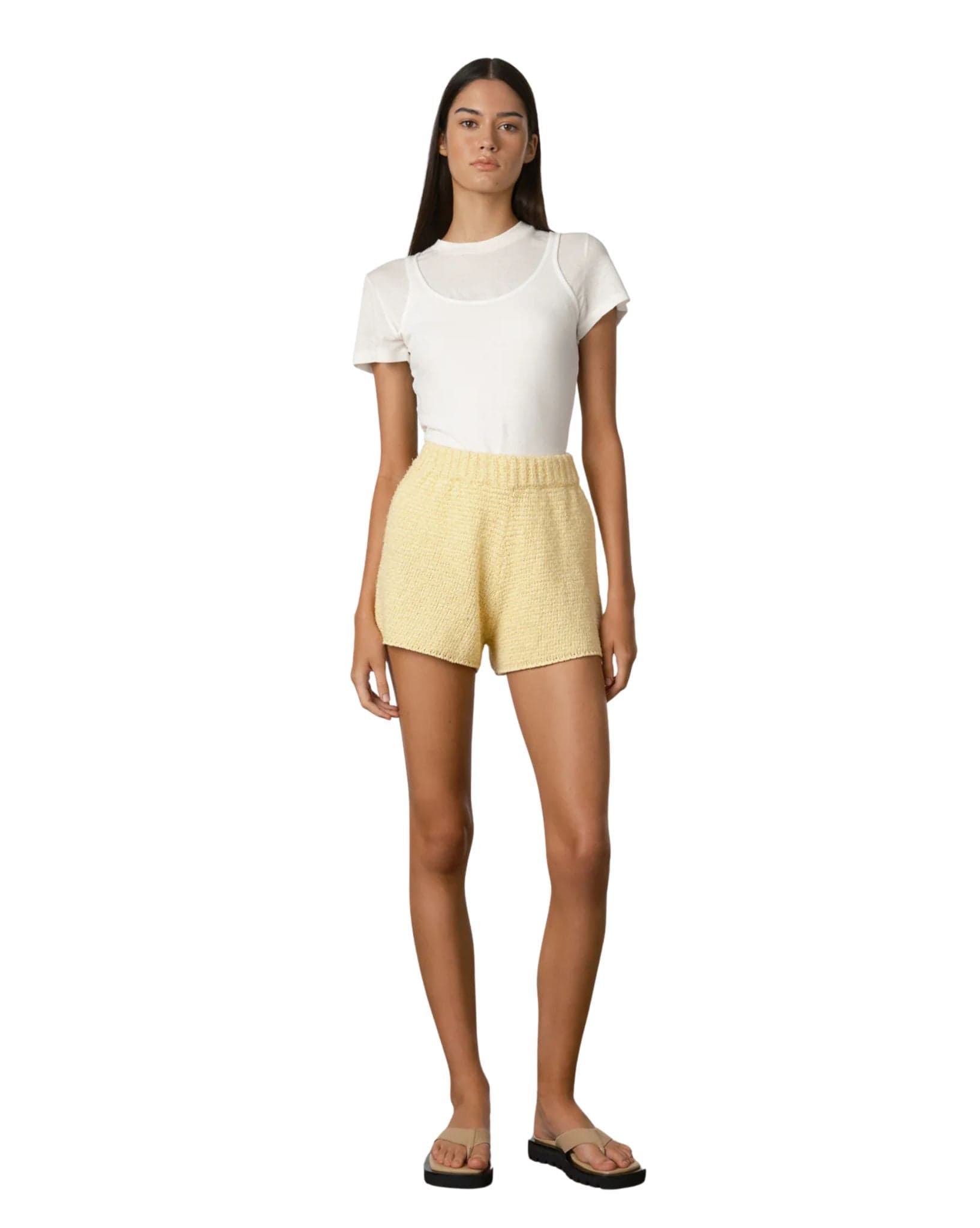 Zulu & Zephyr Butter Textured Knit Short