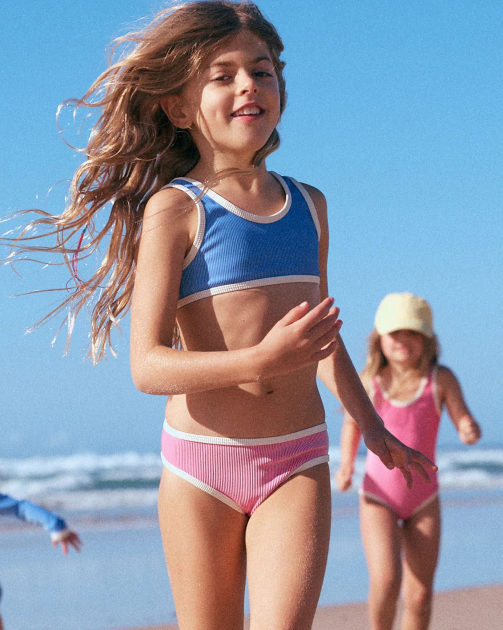 Zulu & Zephyr Mini Stripe Rib Bikini Bottom