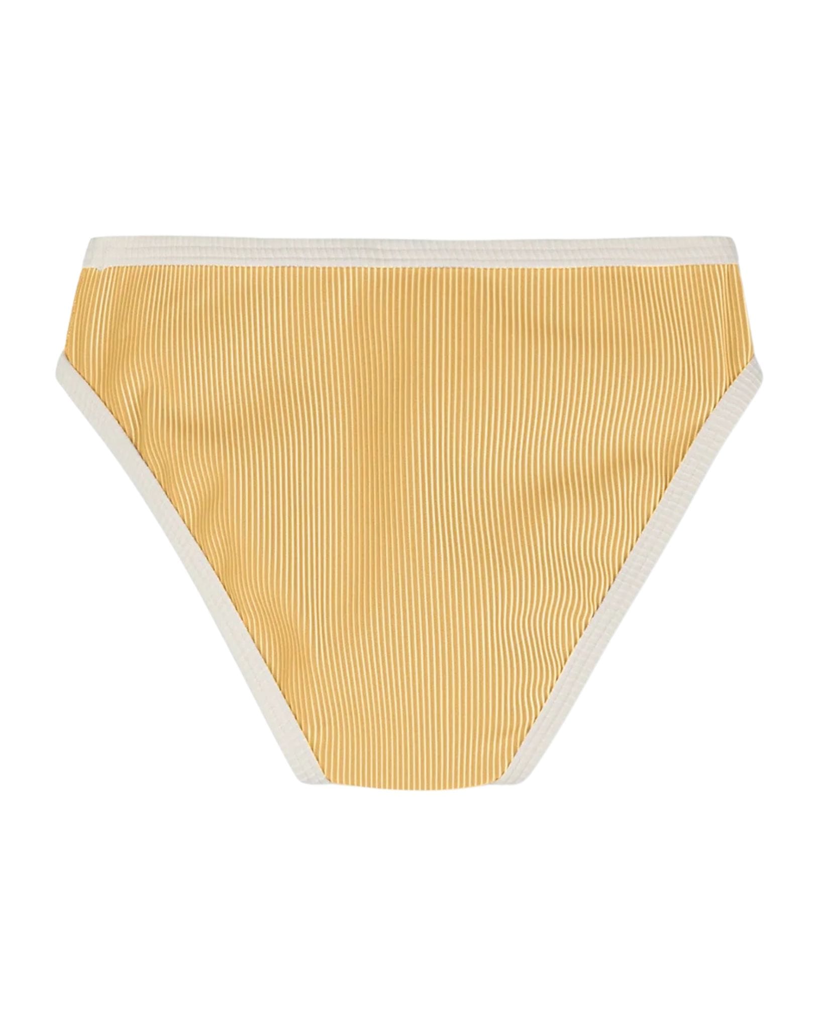 Zulu & Zephyr Mini Stripe Rib Bikini Bottom