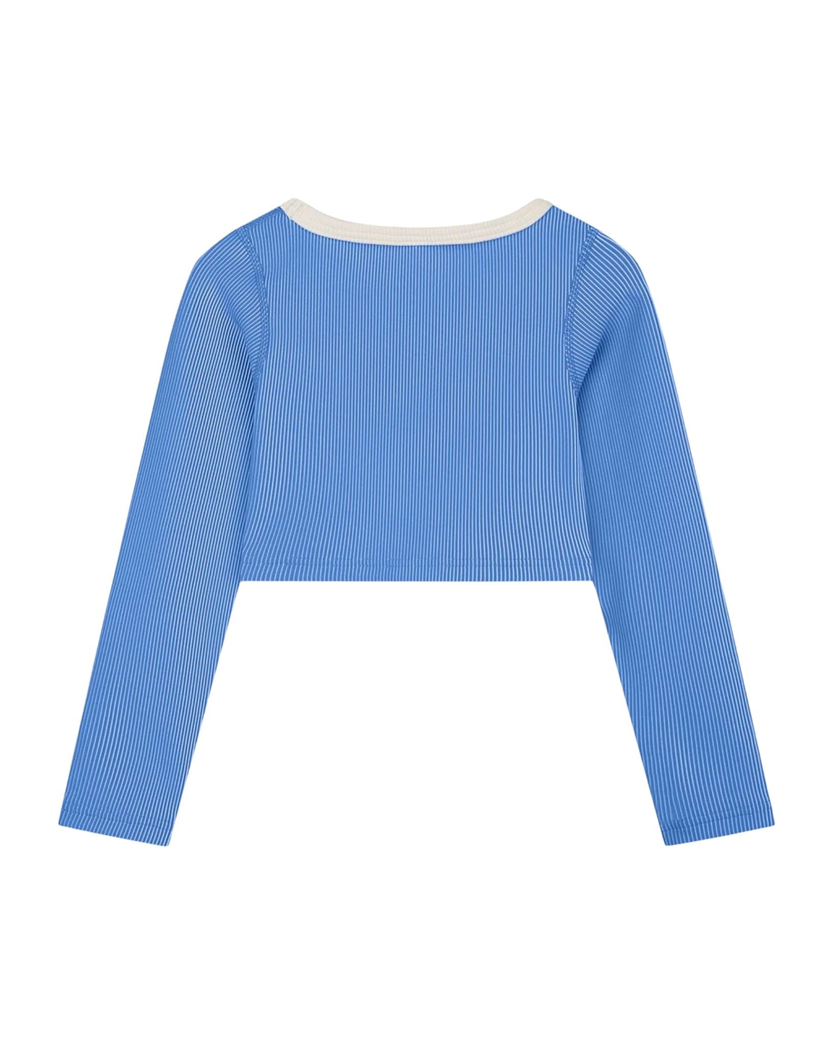 Zulu & Zephyr Mini Stripe Rib Crop Rashie