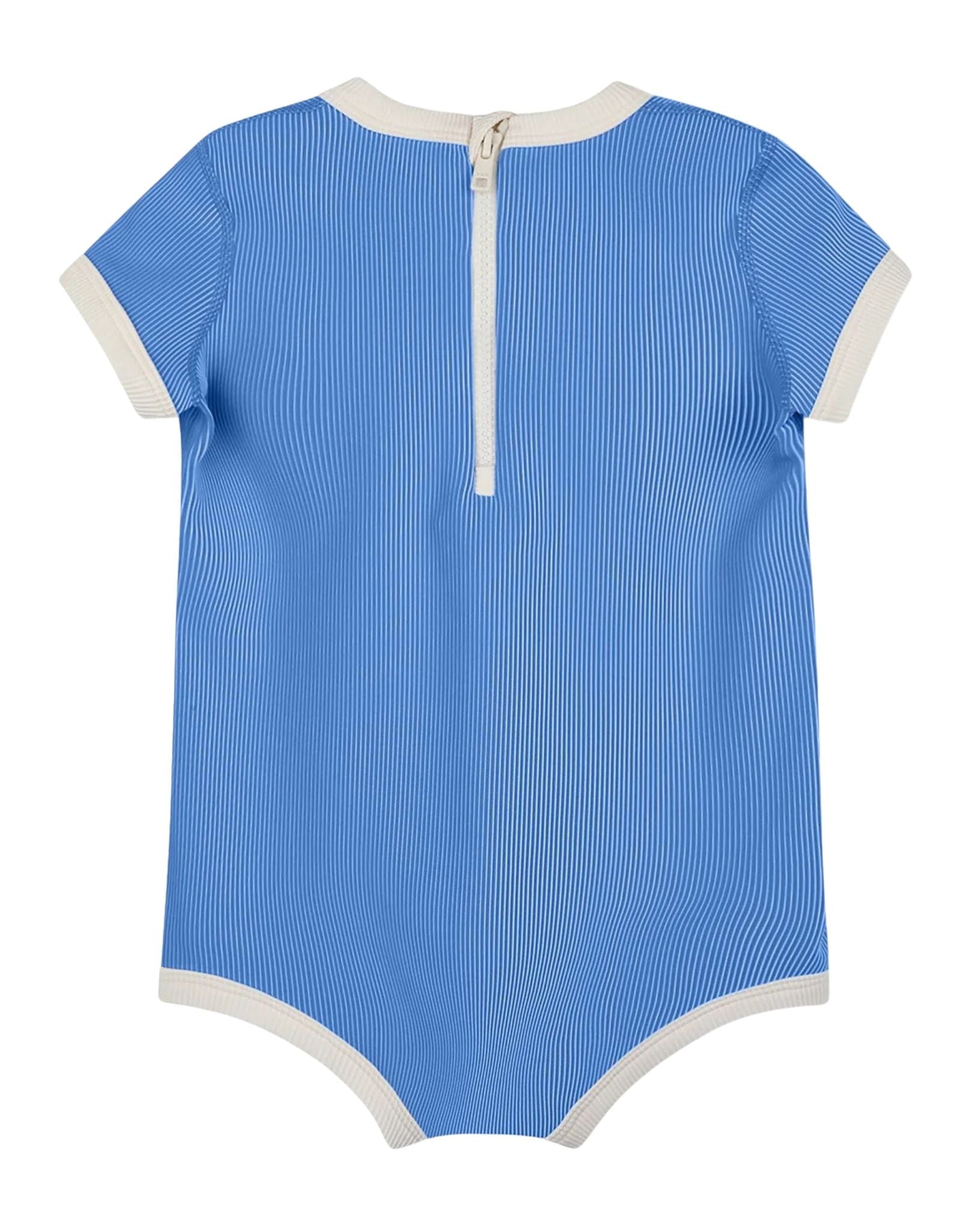 Zulu & Zephyr Mini Stripe Rib Infant Onesie
