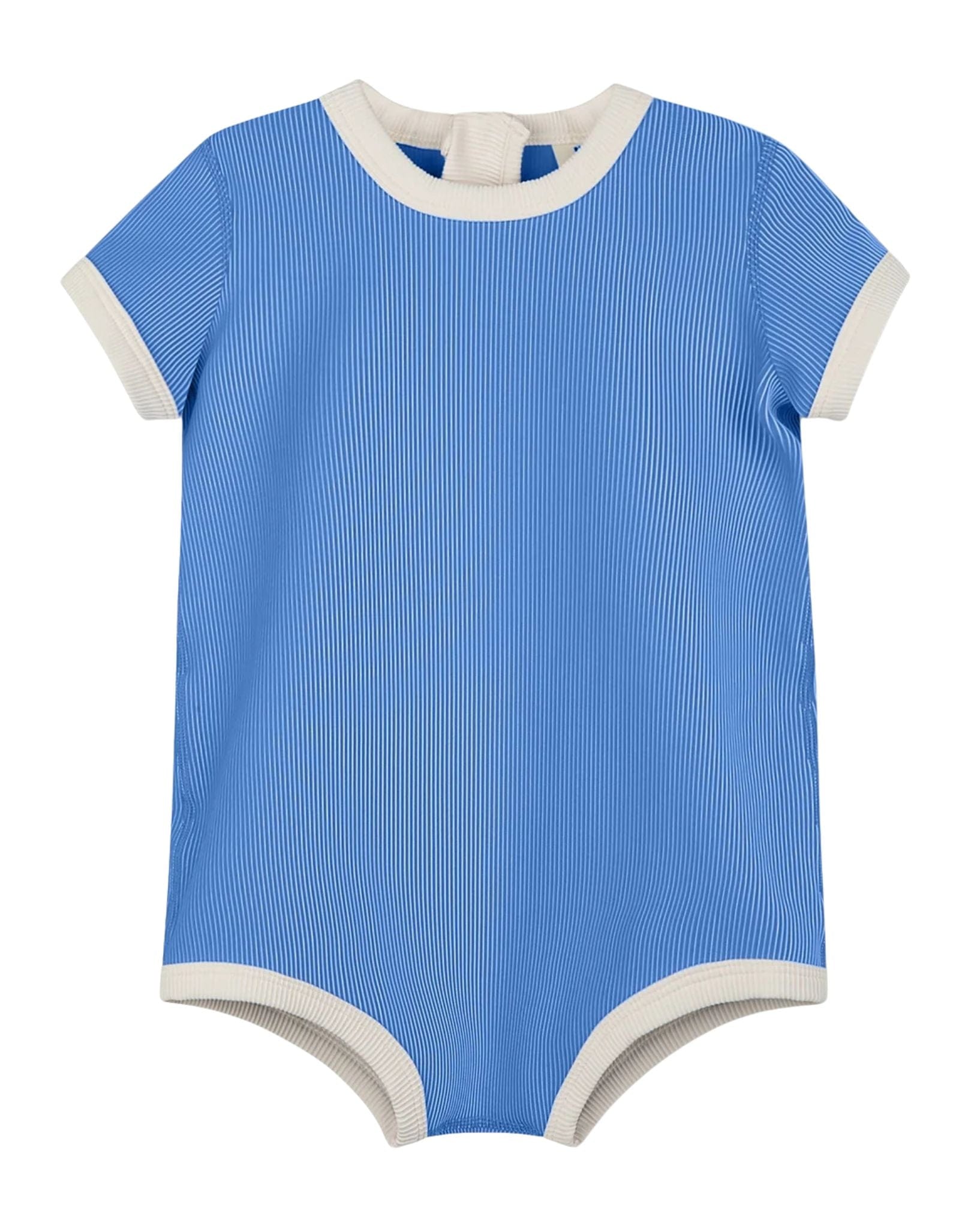 Zulu & Zephyr Mini Stripe Rib Infant Onesie