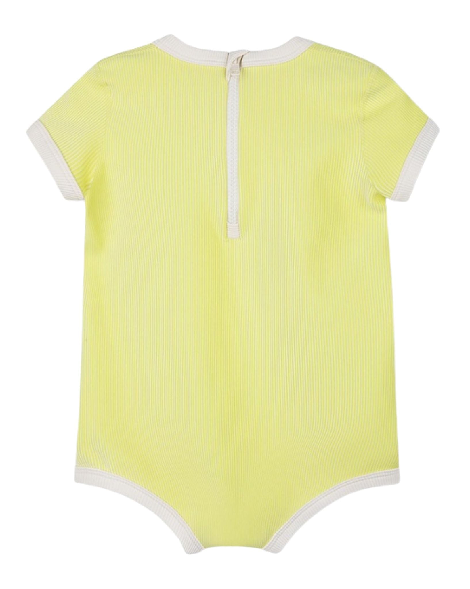 Zulu & Zephyr Mini Stripe Rib Infant Onesie