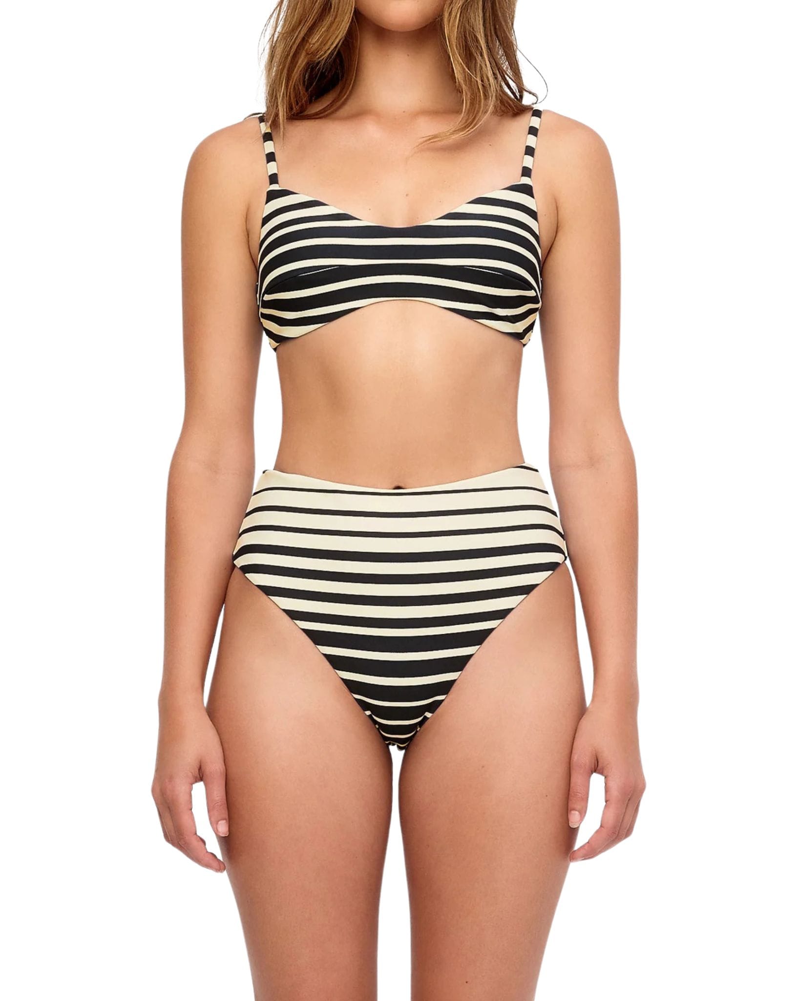 Zulu & Zephyr Ombre Stripe High Full Brief