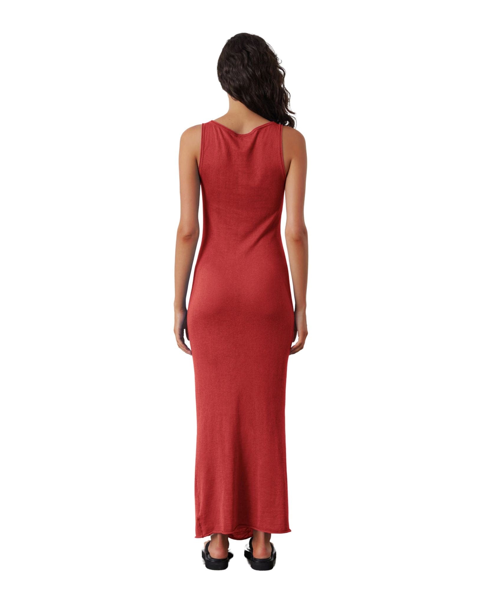 Zulu & Zephyr Red Contrast Knit Dress