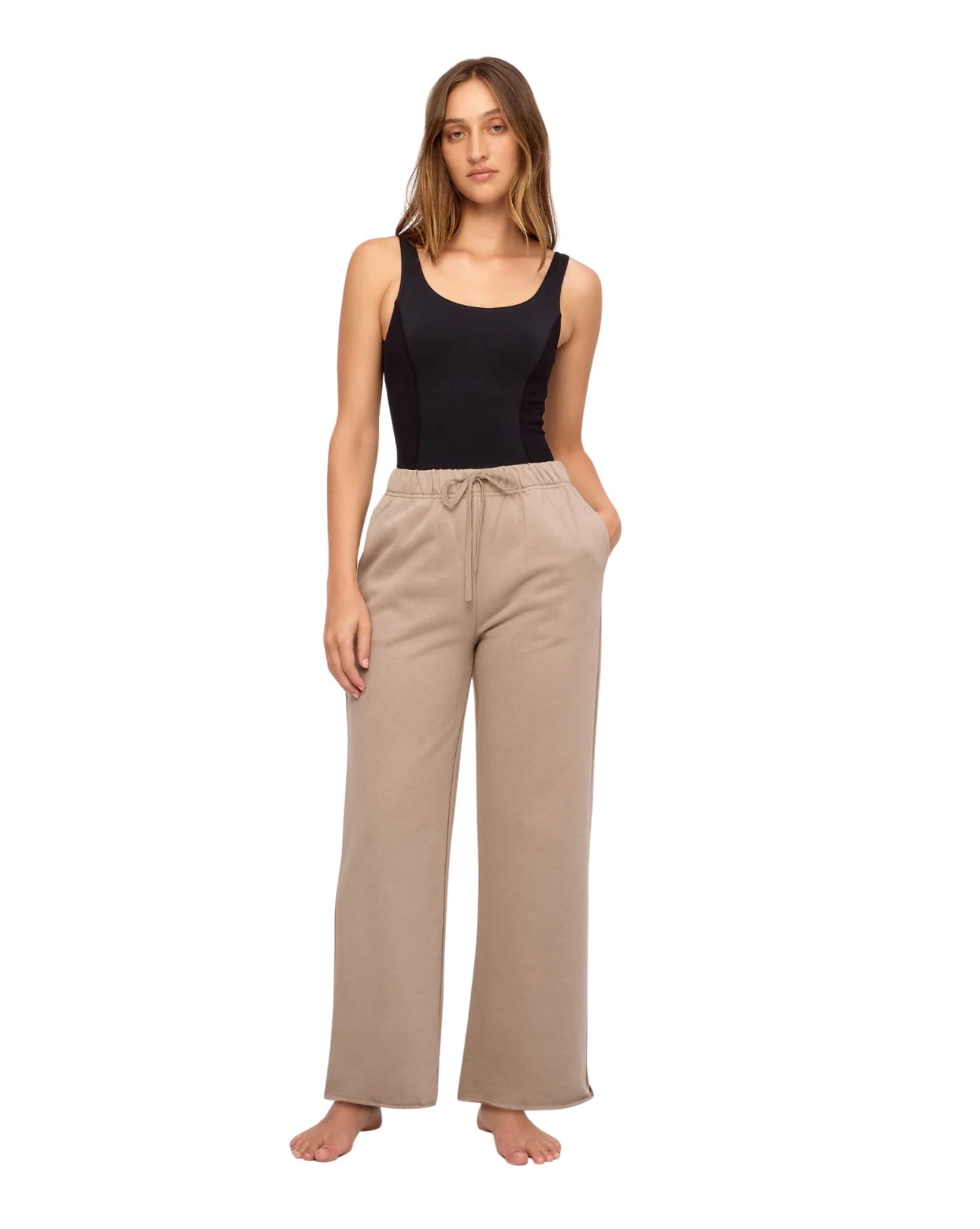 Zulu & Zephyr Stone Terry Sport Sweat Pant