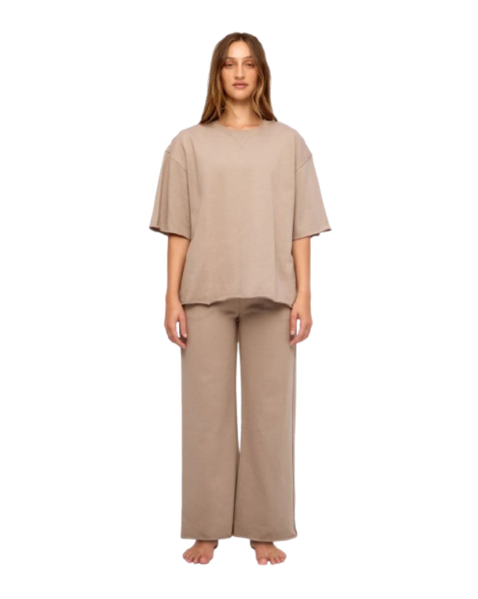 Zulu & Zephyr Stone Terry Sport Tee