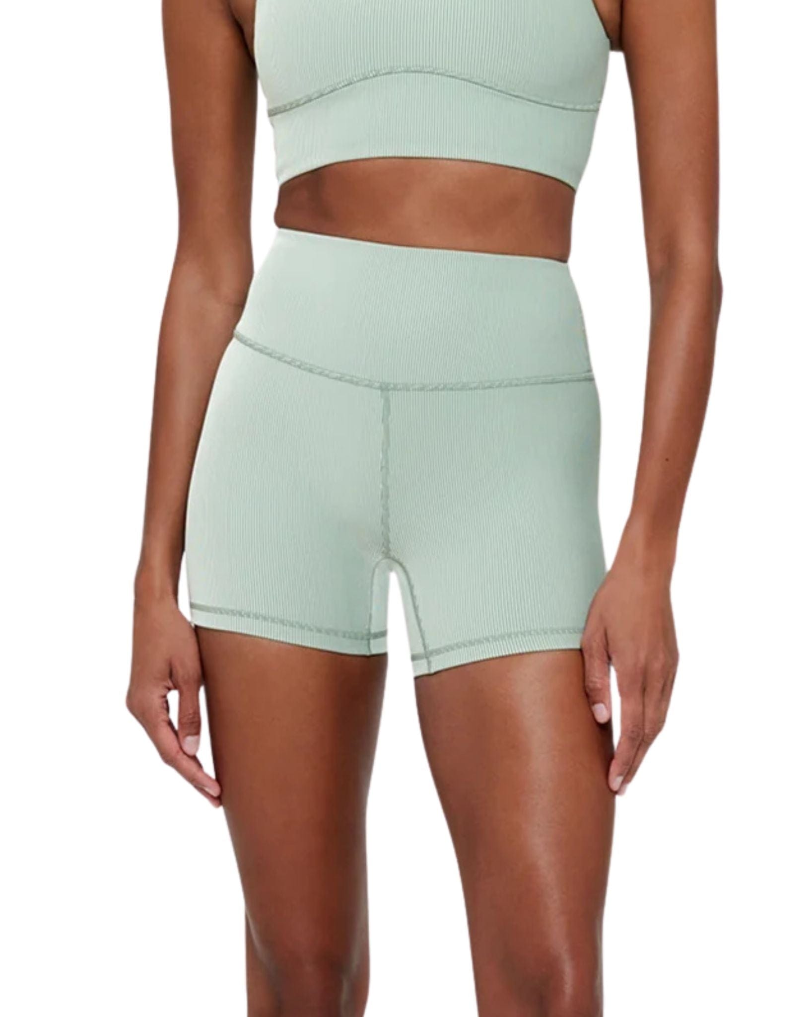 Zulu & Zephyr Stripe Rib 4 Inch Bike Short