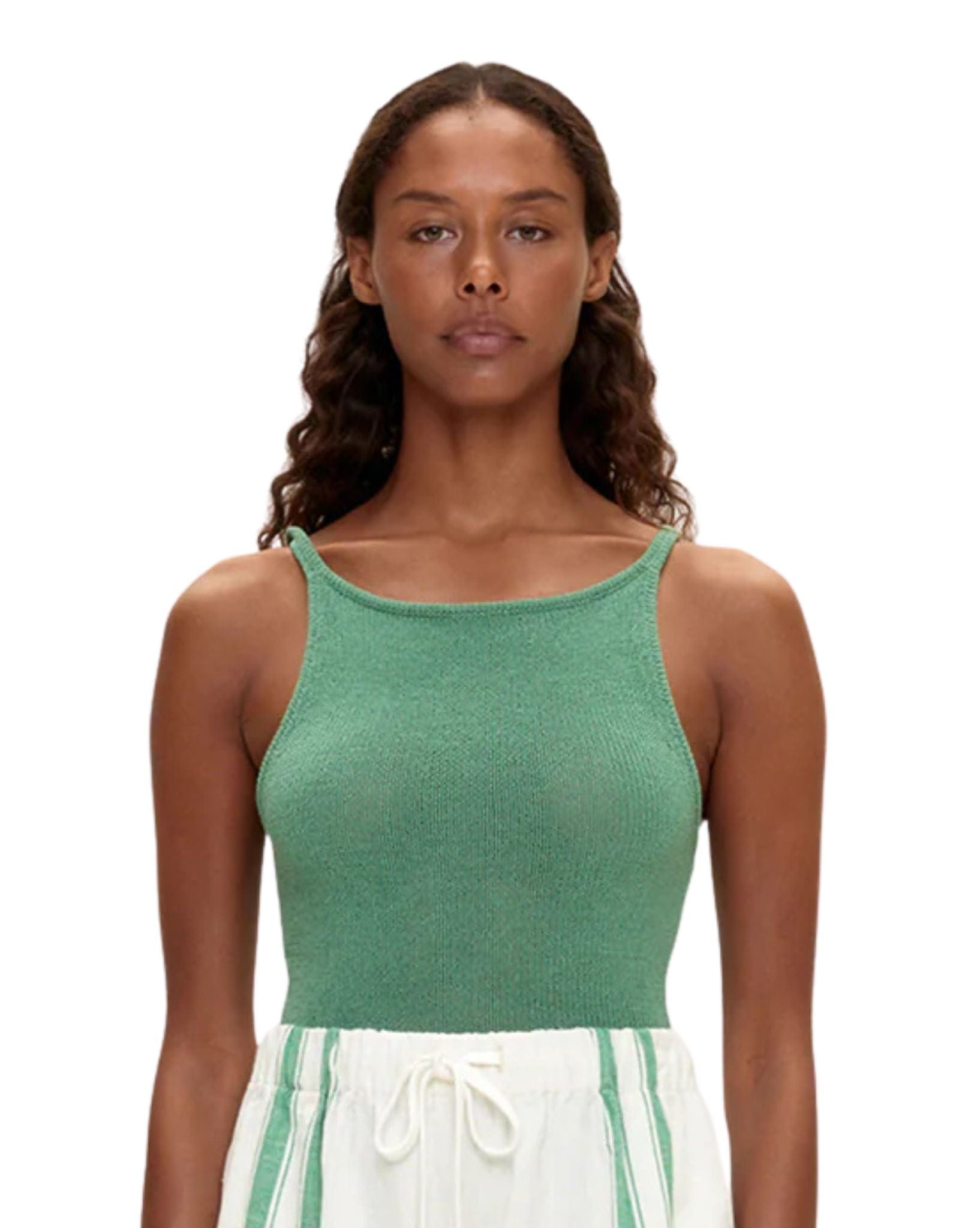 Zulu & Zephyr Textured Knit Tank