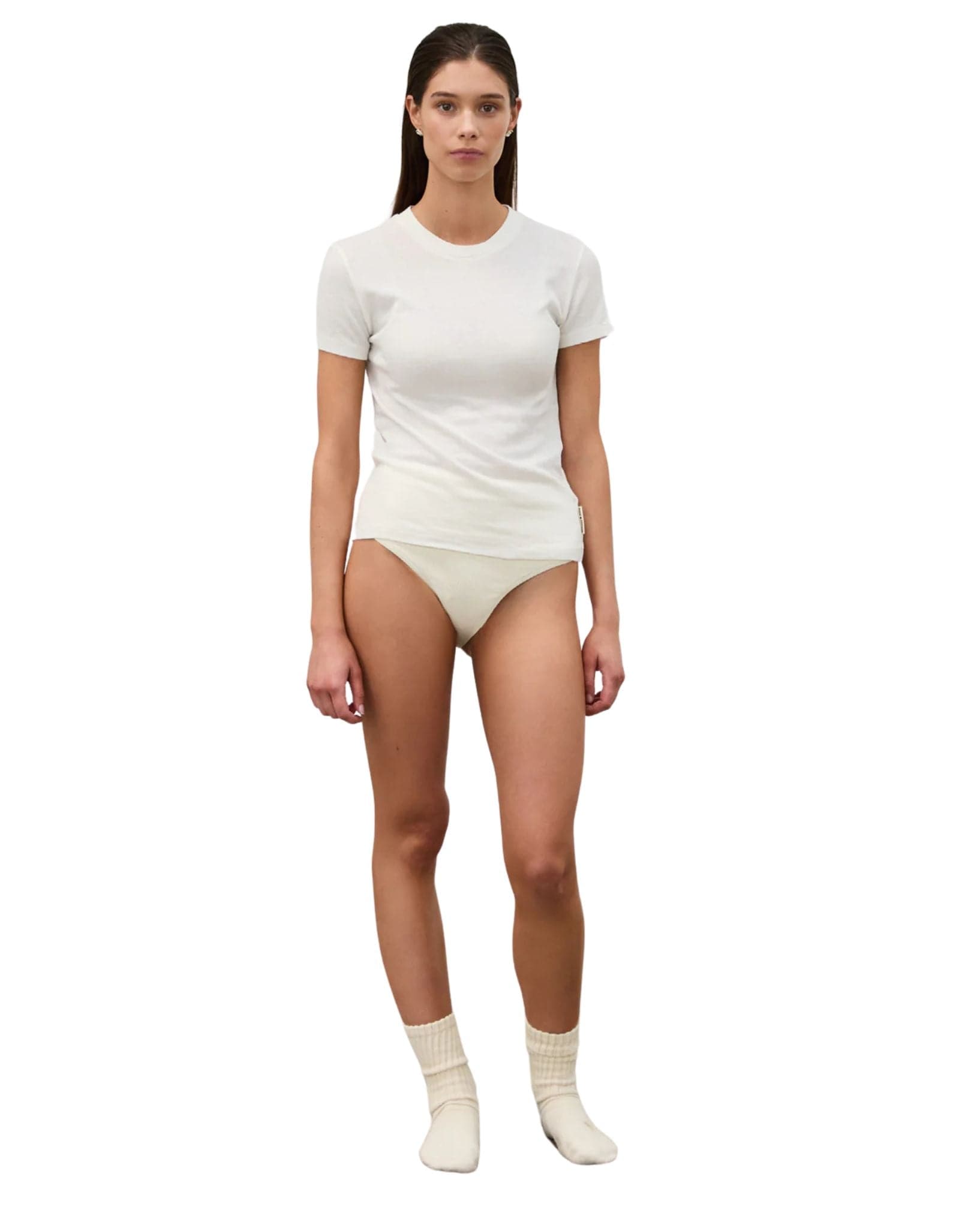 Zulu & Zephyr Womens Rib Hemp Jersey T-Shirt