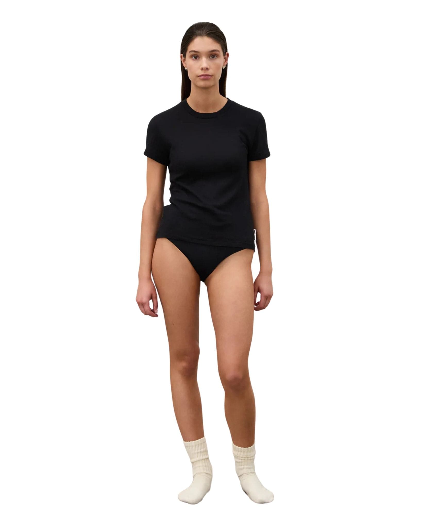 Zulu & Zephyr Womens Rib Hemp Jersey T-Shirt