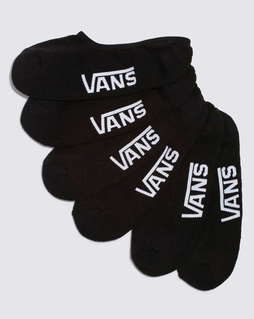     Vans-Classic-Super-No-Show-Socks-Black-VN-0XS9BLK