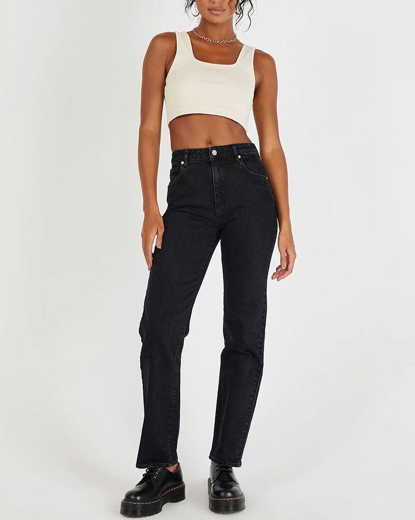Abrand A 94 High Straight Chelsea Organic - Organic Black