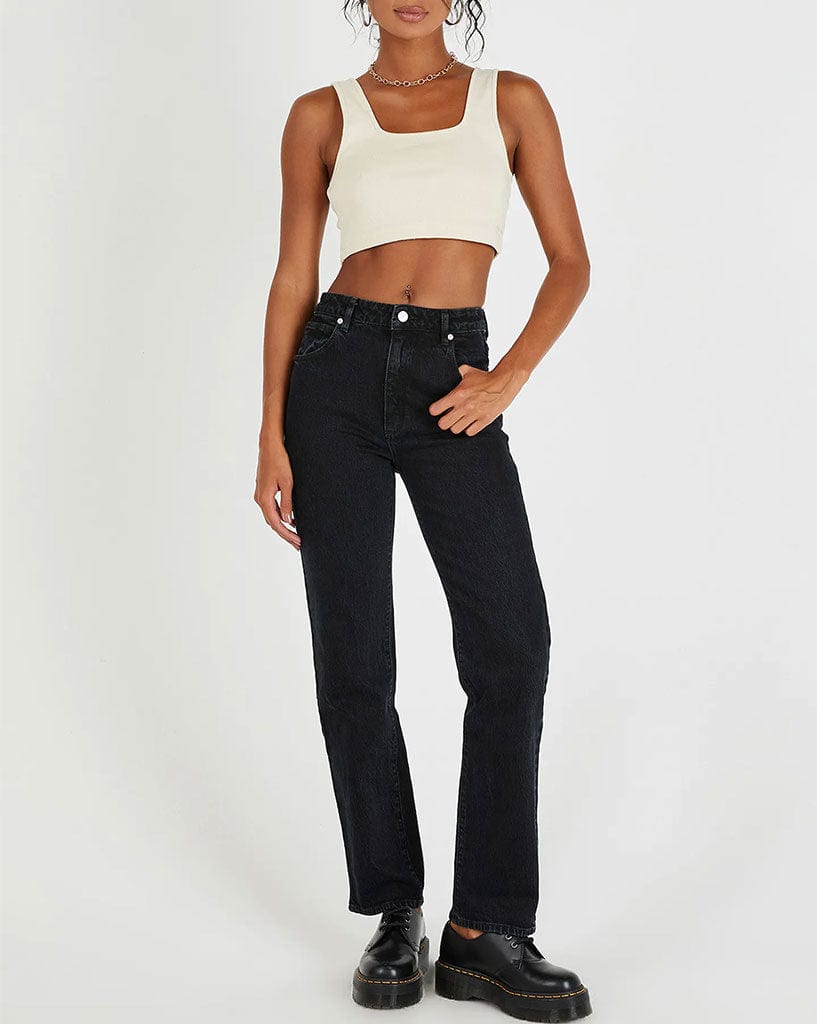 Abrand A 94 High Straight Chelsea Organic - Organic Black