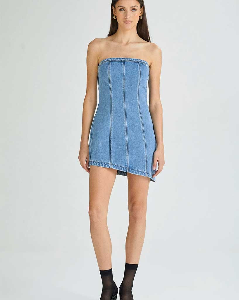 Abrand Bustier Mini Dress Georiga
