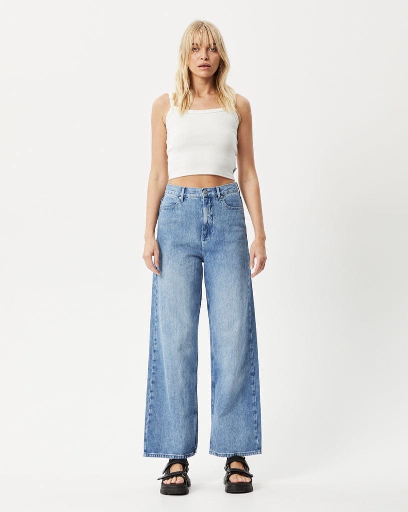 Afends Bella - Hemp Denim Baggy Jeans