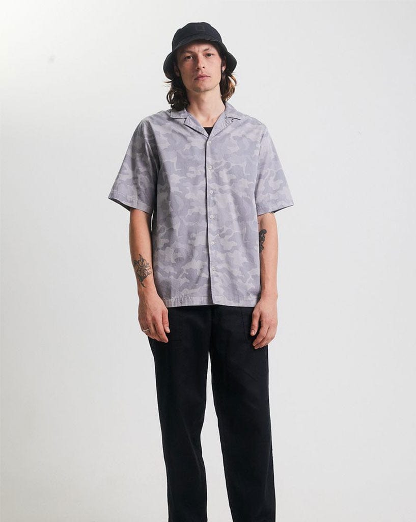Afends Cadet Unisex Organic Short Sleeve Shirt