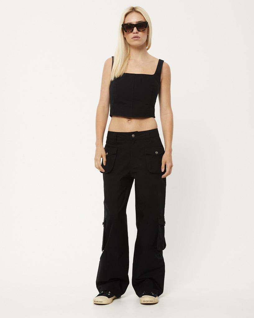 Afends Linger - Recycled Corset Top
