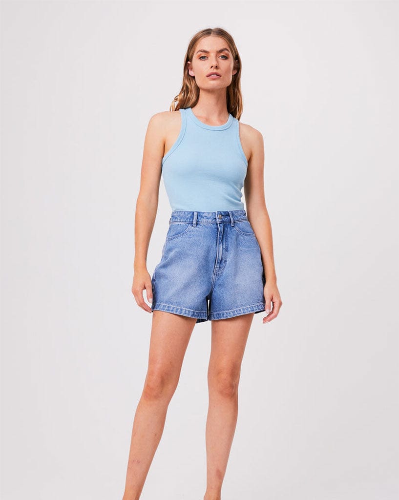 Afends Lydia Hemp Ribbed Singlet