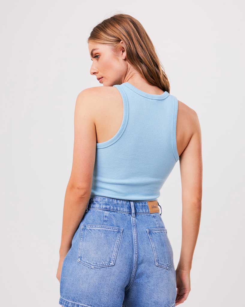 Afends Lydia Hemp Ribbed Singlet
