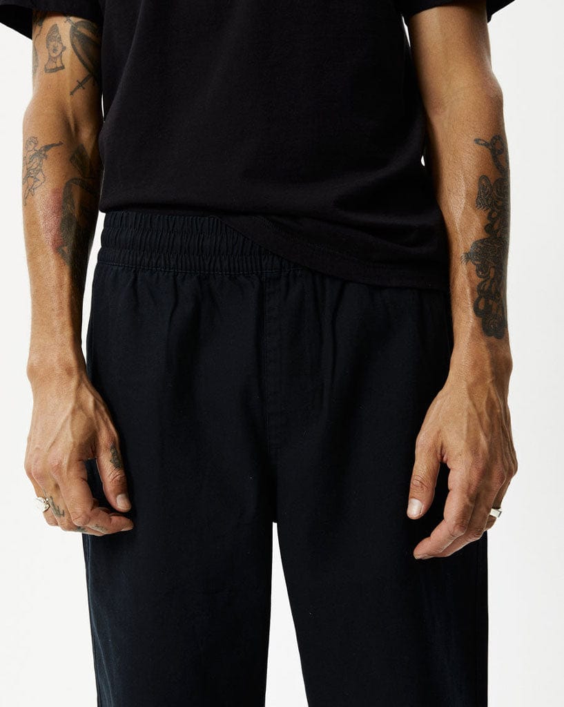 Afends Ninety Eights - Recycled Baggy Elastic Waist Pants