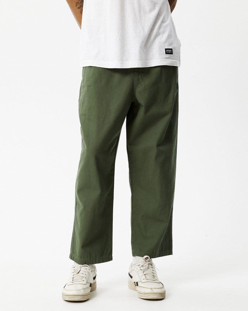 Afends Ninety Eights - Recycled Baggy Elastic Waist Pants