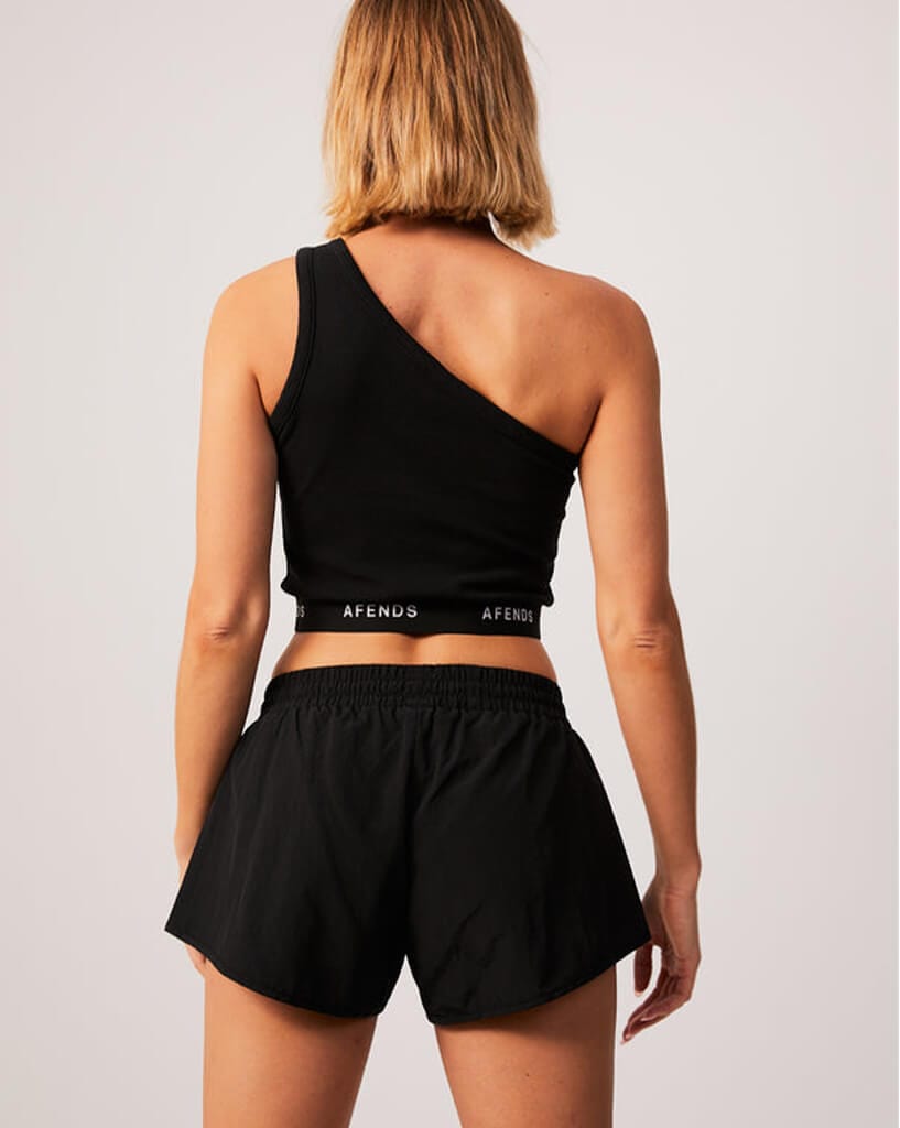 Afends Pala - Recycled Rib One Shoulder Top