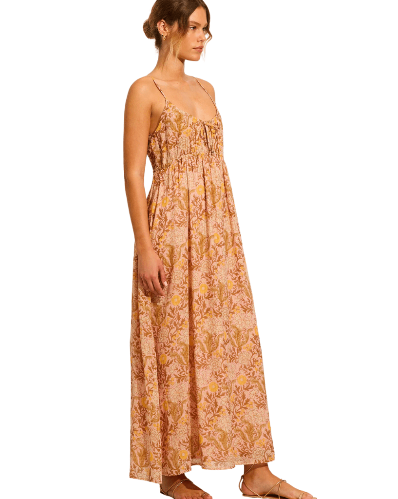 Auguste Peony Maxi Dress