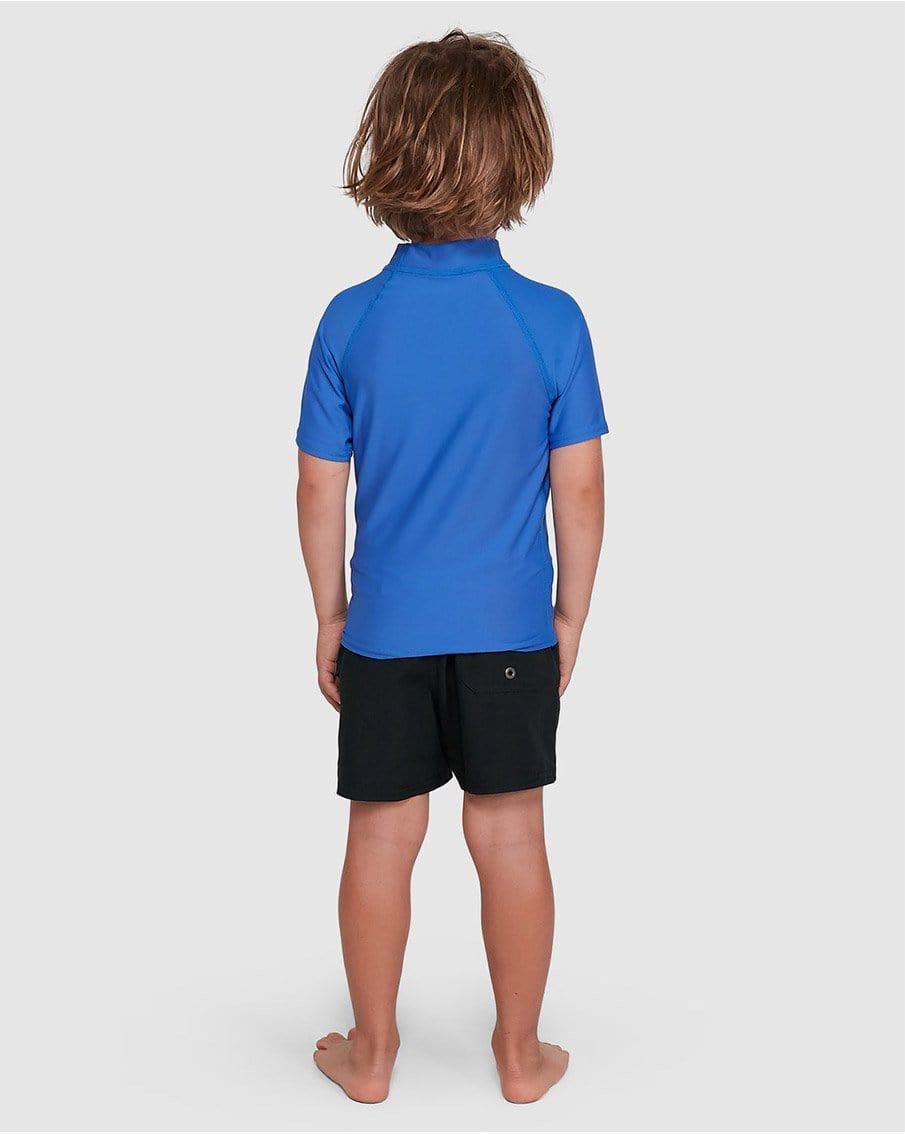Billabong Groms Union Short Sleeve Rashvest