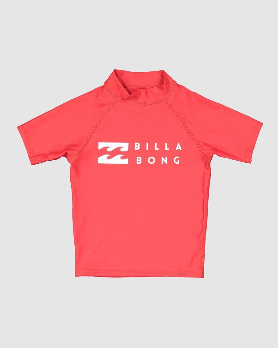 Billabong Groms Union Short Sleeve Rashvest